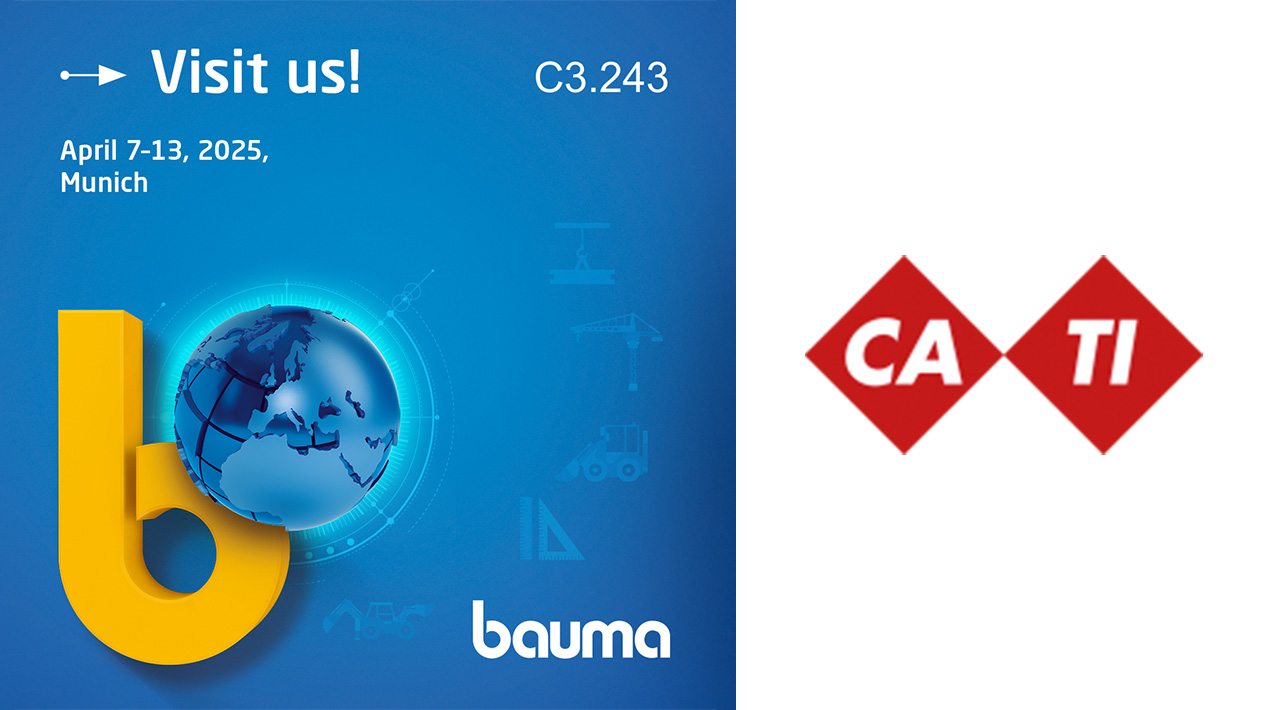 CA.TI espone alla fiera BAUMA di Monaco di Baviera!